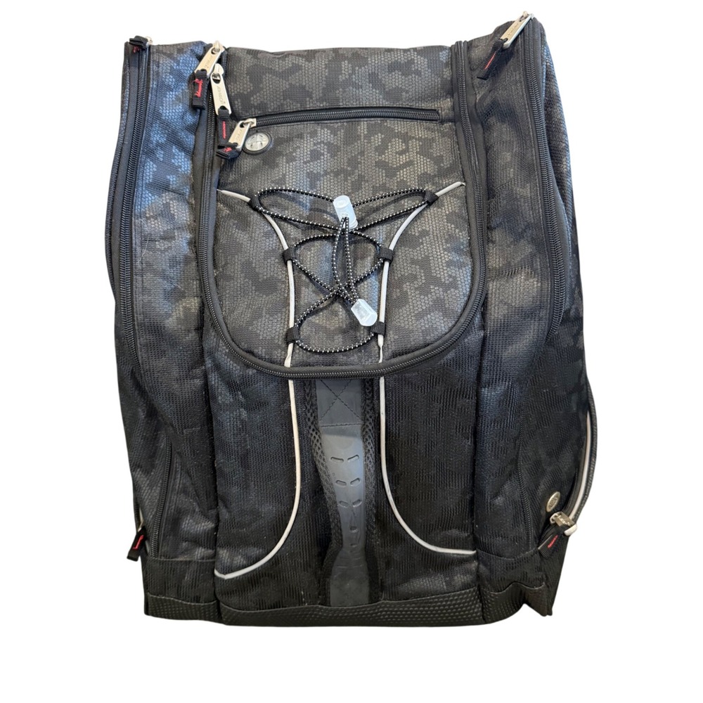 Athalon Everything Boot Bag Black Camo Ski Snowboard Backpack Waterproof Bottom